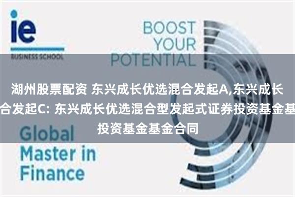 湖州股票配资 东兴成长优选混合发起A,东兴成长优选混合发起C: 东兴成长优选混合型发起式证券投资基金基金合同